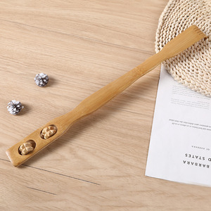 高品質で人気の高い木製竹製ロングハンドル背かき 木製ハンドバックスクラッチャー - Product Image 3