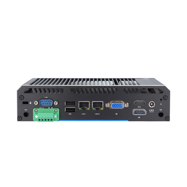 Dual Lan 12V Fanless Rugged Barebone J4125 Core I3 I5 I7 10th 11th Linux Industrial MINI PC NUC Desktop Computer