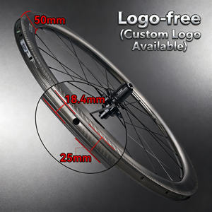 Ruedas de Bicicleta de Carretera RUJIXU 700c, Carbono, 50 mm, Patrón de Mariposa, Freno V, Clincher, Tubeless Ready, Duraderas, Alto Rendimiento, 16/21H - Product Image 6