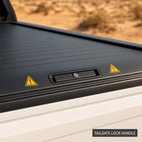 Couverture de benne de camion enroulable rigide en aluminium, étanche et verrouillable, pour Ford F150 5.5FT OEM ODM