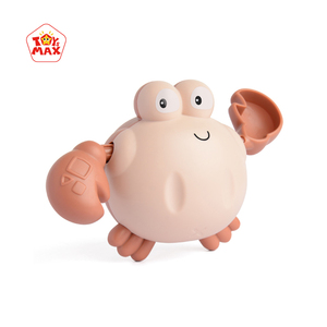 Jouets <span class=keywords><strong>de</strong></span> <span class=keywords><strong>bain</strong></span> pour bébé Toysmax, petit crabe <span class=keywords><strong>à</strong></span> remonter, jouets d'été en plastique pour enfants <span class=keywords><strong>de</strong></span> <span class=keywords><strong>6</strong></span> <span class=keywords><strong>mois</strong></span> <span class=keywords><strong>à</strong></span> 5 ans - Product Image 1