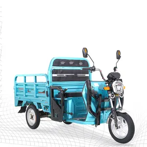 Elektrik gaz üç tekerlekli bisiklet motosiklet açık motorlu damper şarj için kahve dükkanı jeneratör 8000W engelli yaşlı kargo üç tekerlekli bisiklet