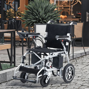पुनर्वास चिकित्सा आपूर्ति के साथ वयस्कों के लिए आरामदायक इनडोर तह व्हीलचेयर वाहन - Product Image 4