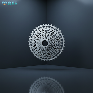 Cassette de vélo de route SeeMore 11-28/32T en acier CNC léger finition nickel 11 vitesses XD/HG - Product Image 1