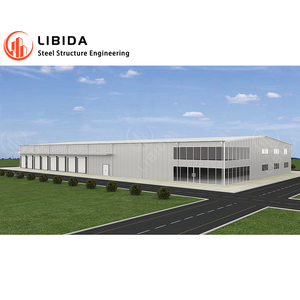 आधुनिक अनुकूलित प्रीफैब स्टील संरचना कार्यालय भवन - Product Image 3