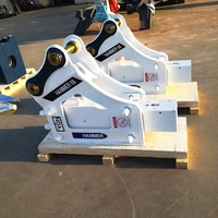 Brise-roche hydraulique monté sur excavatrice YON Attachment PC55, burin de 68 mm avec pièces de rechange