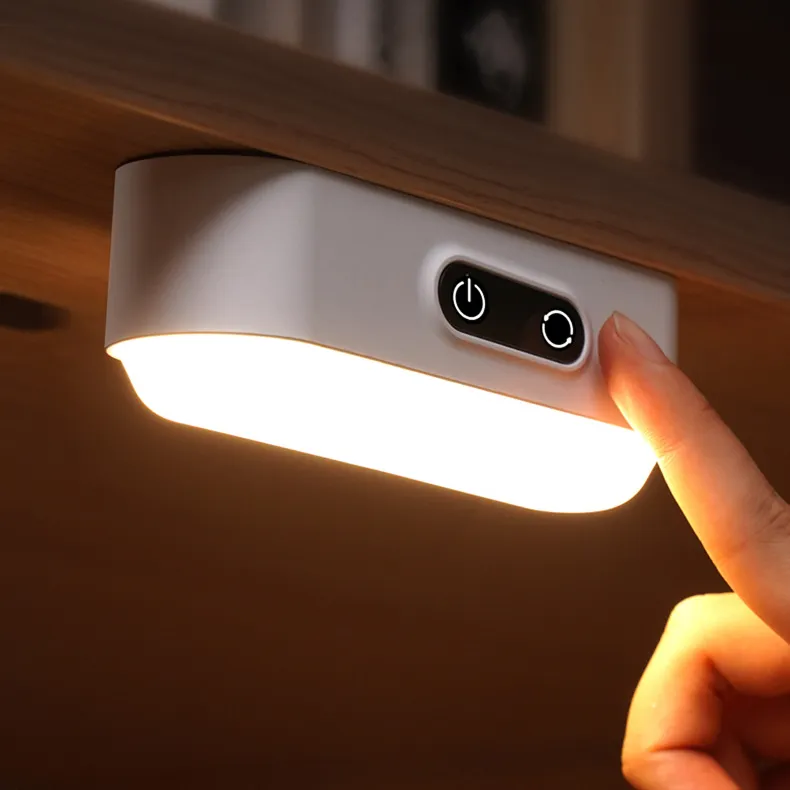 Led Smart Touch Sensor Night Light Usb Charging Stepless Dimming Bedside Reading Light Bedroom Bedside Led Night Light Gift