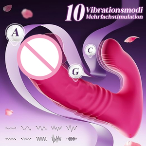 Juguete Sexual Femenino Inalámbrico con Vibración y Estimulación <span class=keywords><strong>del</strong></span> Punto G, Ajustable, 10 Frecuencias, Resistente al Agua IPX5, USB - Product Image 5