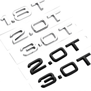Pegatina con Logotipo para Maletero de Coche ABS, Decoración Trasera para Audi A3 A4 A5 A6 Q3 Q5 - Product Image 1