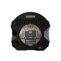 Refroidisseur de processeur tout-en-un TCOMAS LX800 PRO ARGB 360 à refroidissement liquide avec contrôle de vitesse PWM LED, dissipateur thermique en cuivre et aluminium pour boîtier d'ordinateur