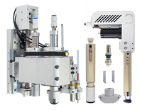Machine de découpe numérique CNC, tête d'outil modulaire PERCE91267, couteau oscillant, roue de pliage, coupe en V pour matériaux flexibles