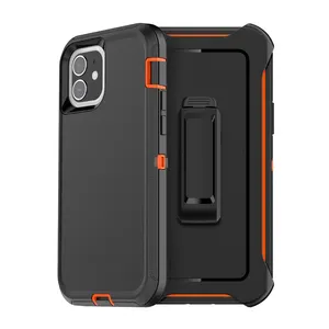 Man Cases Armor Heavy Duty Defender Shockproof Protective Phone Case For IPhone 15 Plus 15 Pro Max