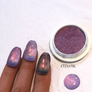 A granel Aurora camaleón sirena Arco Iris holográfico Nail Art pigmento en polvo - Product Image 5