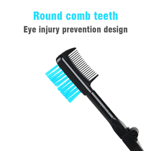 Strumento <span class=keywords><strong>per</strong></span> la cura del trucco 2 in 1 <span class=keywords><strong>pennello</strong></span> <span class=keywords><strong>per</strong></span> <span class=keywords><strong>sopracciglia</strong></span> pieghevole doppio lato spazzola <span class=keywords><strong>per</strong></span> <span class=keywords><strong>sopracciglia</strong></span> <span class=keywords><strong>per</strong></span> la separazione delle ciglia <span class=keywords><strong>pennello</strong></span> cosmetico - Product Image 4