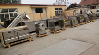 Kleine schaal aardappelchips frituurmachine, diepvries frites maakmachine, productielijn voor aardappelchips voor industrieel gebruik