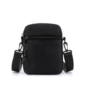 Dragon Dance – Mini sac à bandoulière pour téléphone, en tissu Oxford noir, avec sangle réglable, sac à bandoulière pour hommes, pour voyage et usage professionnel - Product Image 1