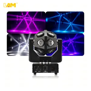 Factory Offer 12x10W RGBW 4in1 Led Spider Beam Moving Head Light 12pcs 10W Led Disco Rotating Magic Ball Beam Light for Party