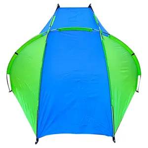 Large 1-2 Person Camping Picnic Fishing Hiking Outdoor Sun Shelter Pop Up Straight Bracing Type Beach Tent