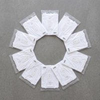 Sacs en plastique transparents vierges, sacs en PE pour l'emballage de vêtements, d'accessoires et de marchandises, fournis directement par l'usine