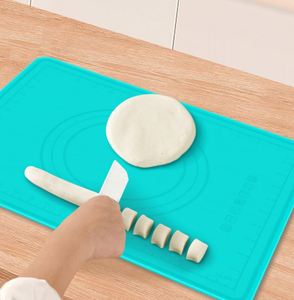 Tapis de pâtisserie rectangulaire en silicone extra épais, grand format, antiadhésif, compatible four/lave-vaisselle, pour la pâte, la croûte de tarte, le roulage - Product Image 4