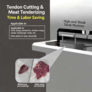 Máquina Semiautomática para Formar Hamburguesas, Máquina para Aplanar Pechuga de Pollo, Máquina para Prensar Carne de Fácil Operación - Product Image 5