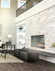 Panneau mural décoratif 3D en PU effet pierre, étanche, imitation grande dalle, ignifuge, <span class=keywords><strong>roche</strong></span> artificielle pour la décoration intérieure de villas - Product Image 3