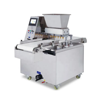 Automatische Mini Koekjeskoekje Depositor Machine Industriële Roterende Koekjeskoekjes Maken Machine Voor Leverancier