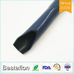 Flessibile in acciaio inox intrecciato filo conduttivo ptfe contorto tubo