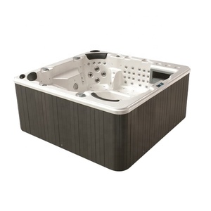 Baignoire à remous de massage autoportante Offre Spéciale 5 personnes accessoires de <span class=keywords><strong>spa</strong></span> extérieur Jaccuzi pour adulte - Product Image 1