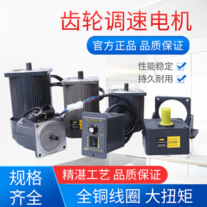Single-Phase AC Geared <b>Motor</b> 220V Speed Regulating <b>Gear</b> <b>Motor</b> 6W-250W For OPG Mask Machinery - Product Image 2