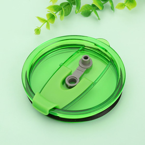 Tapa sellada de 20oz y 30oz, a prueba de fugas, transparente, con pajita abatible, para vasos de hielo, a prueba de salpicaduras y derrames - Product Image 2