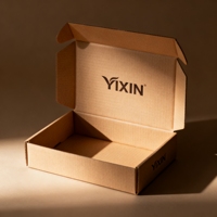 Boîte en carton ondulé rigide réutilisable et recyclable, gaufrage, impression UV quadricolore, design plat personnalisable, emballage cadeau pour bougies