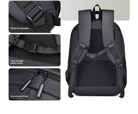 Sac à dos de voyage grande capacité personnalisé avec logo, en nylon imperméable, pour étudiants, loisirs, sport, affaires, ordinateur portable, pour hommes, Noël