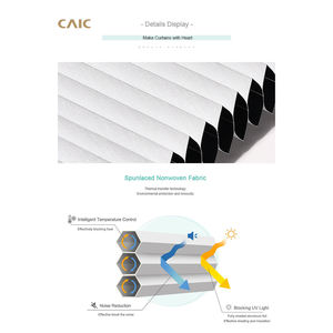Stores cellulaires verticaux motorisés modernes à double moteur avec télécommande et batterie au lithium électrique américaine - Product Image 6