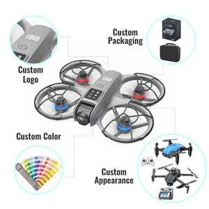 Drone pour enfants CF-951, jouet, vol à 4 canaux, mode sans tête, télécommande, quadricoptère avec éclairage LED - Product Image 4