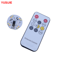 Carte de circuit imprimé PCBA LED YSJ-462 avec télécommande, commutation de bouton de gradation en continu à trois couleurs