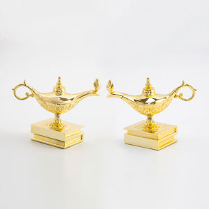 24 Últimas Figuras de Trofeo de Plástico Dorado Genérico de la Lámpara Mágica de Aladino y Piezas de Trofeo para Torneo GZ52 - Product Image 4