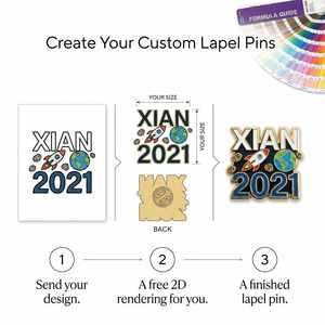 Spilla da Bavero Personalizzata in Lega di Zinco con Finitura Cotta e Motivo Religioso per Eventi Sacri della Congregazione della Chiesa 2026 - Product Image 4
