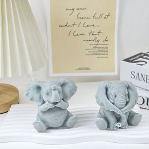 Molde de Silicona con Forma de Elefante para Velas Aromáticas DIY, Molde Creativo para Hacer Velas con Forma de Animal, Regalo - Product Image 4