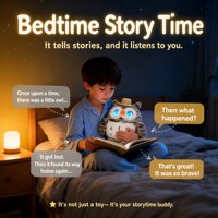 Peluche interactive IA parlante pour enfants, idéale pour l'apprentissage des langues, la maison et les voyages – Peluches intelligentes avec IA