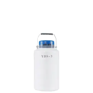 YDS-6L Cryogenic Liquid Nitrogen Animal Semen Storage Dewar Tank For Sperm Collection