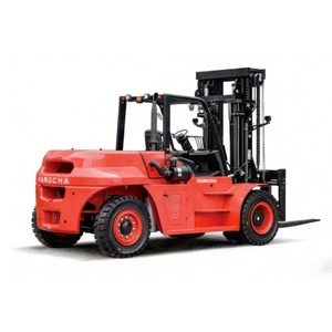 Industrial Internal Combustion Forklift 12T 16T 3m Lift Height Powerful Diesel Engine Cargo Lifting Truck for Construction Site - Product Image 2