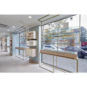 LUX-vitrina de exhibición óptica personalizada para gafas, muebles de tienda óptica modernos para tienda exclusiva, nuevo estilo