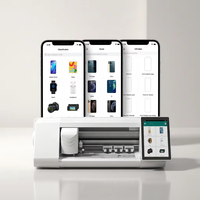 Máquina de fabricación de vidrio templado de hidrogel TPU de fábrica directa Máquina cortadora de protector de pantalla móvil