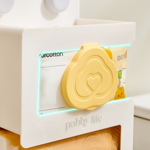 Creative Suction Cup for Refrigerator Door Tissue Box for Multi-function <b>Kitchen</b> Wet Wipes Storage Rack <b>Plastic</b> - Product Image 2