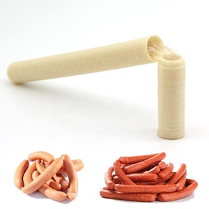 Tripas de Colágeno <span class=keywords><strong>Halal</strong></span> para Salchichas, Grado Alimenticio, Calibres 15mm, 16mm, 18mm, 20mm, 21mm, 22mm, 25mm, 26mm, 28mm, 30mm, 32mm, 36mm, 38mm - Product Image 1