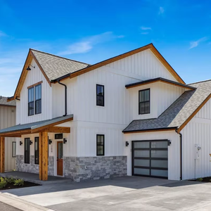 Chất Lượng Cao Cao Cuối Ánh Sáng Thép Biệt Thự Nhà 4 Phòng Ngủ 2 Tắm 120m2 Nhà Đúc Sẵn Sang Trọng Biệt Thự Hiện Đại - Product Image 4