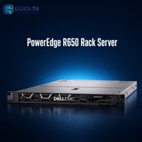 Serveur Dell PowerEdge R650 1U Rack d'occasion, matériel d'entreprise moderne à double socket pour projets de déploiement informatique en centre de données