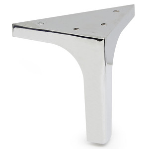 Gamba in metallo itziar h120 cromata - Product Image 1