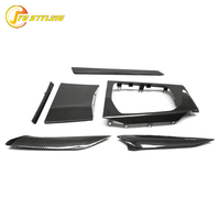 Kit de Reemplazo de Molduras Interiores de Fibra de Carbono Real para el Tablero de BMW 2019-2022 G20 G80 M3 G26 I4 G42 M240i G82 G83 M4